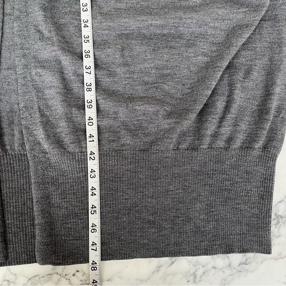 Universal Standard Merino Wool Long Split Front Turtleneck Sweater Tunic 3XL - Picture 7 of 11